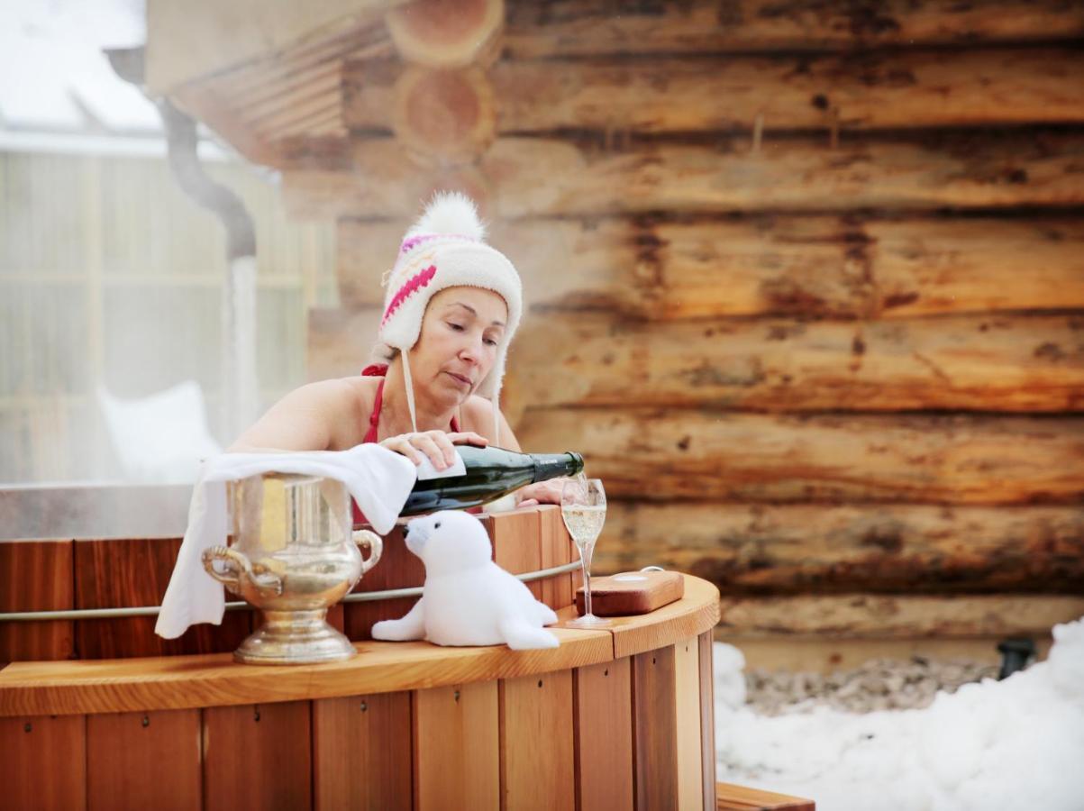 Logis Hotel Restaurant De La Poste Et Spa De Montagne Le Bonhomme Eksteriør bilde